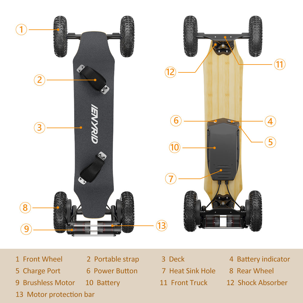 iENYRID YF001 Electric Skateboard