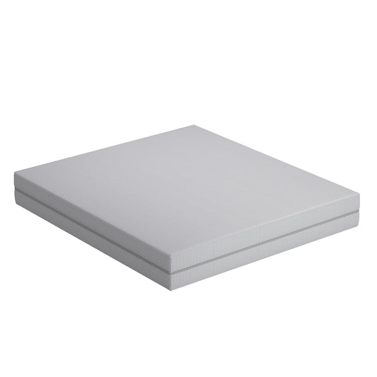 4 in 1 Mattress, Ergonomic 7-zone gel memory foam mattress